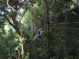 039  Karen on her first Zip IMG_8564