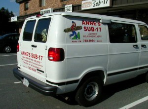Annes Subs Van            