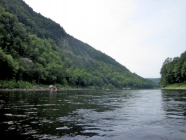 Delaware River Pond Eddie to Port Jervis 7-23-11