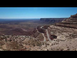 Mokee Dugway Highway Near Top