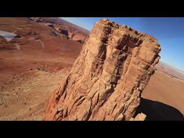 Helicopter ride to Tower Butte