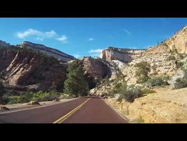 Drive through Zion National Park part 1