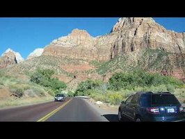 Drive through Zion National Park Part 2