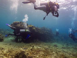 Divers on Wreck