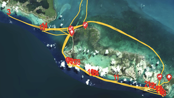 Dive Site Map