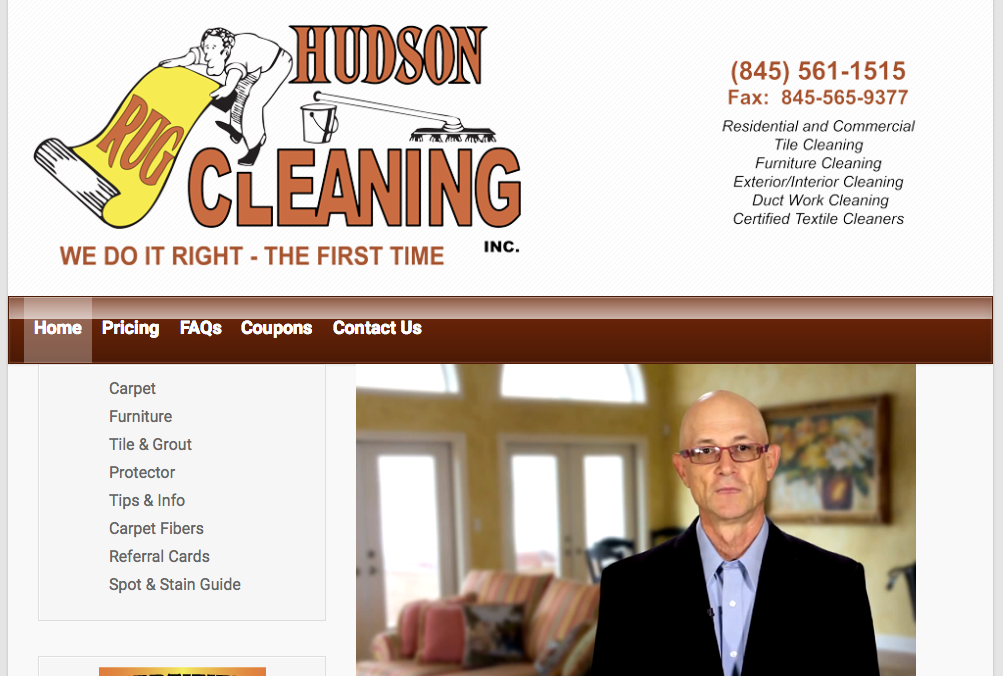 Hudson Rug Cleaning Design by Sue