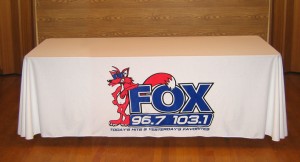 Fox Table Cover     